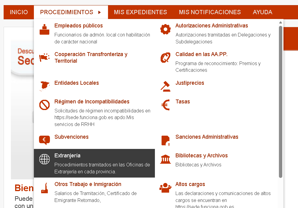 Entra en Cita Previa de Extranjería